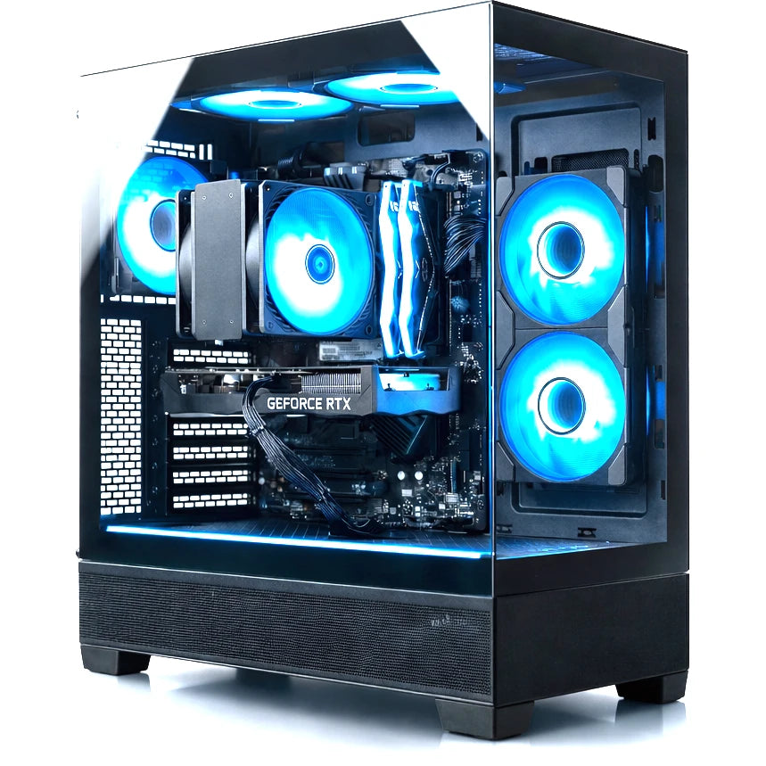 Pro High End Gaming PC | Nvidia RTX 5070 | AMD Ryzen 7 5700X | 32GB RAM | 1TB NVMe SSD | Win 11 Pro | WiFi 6E