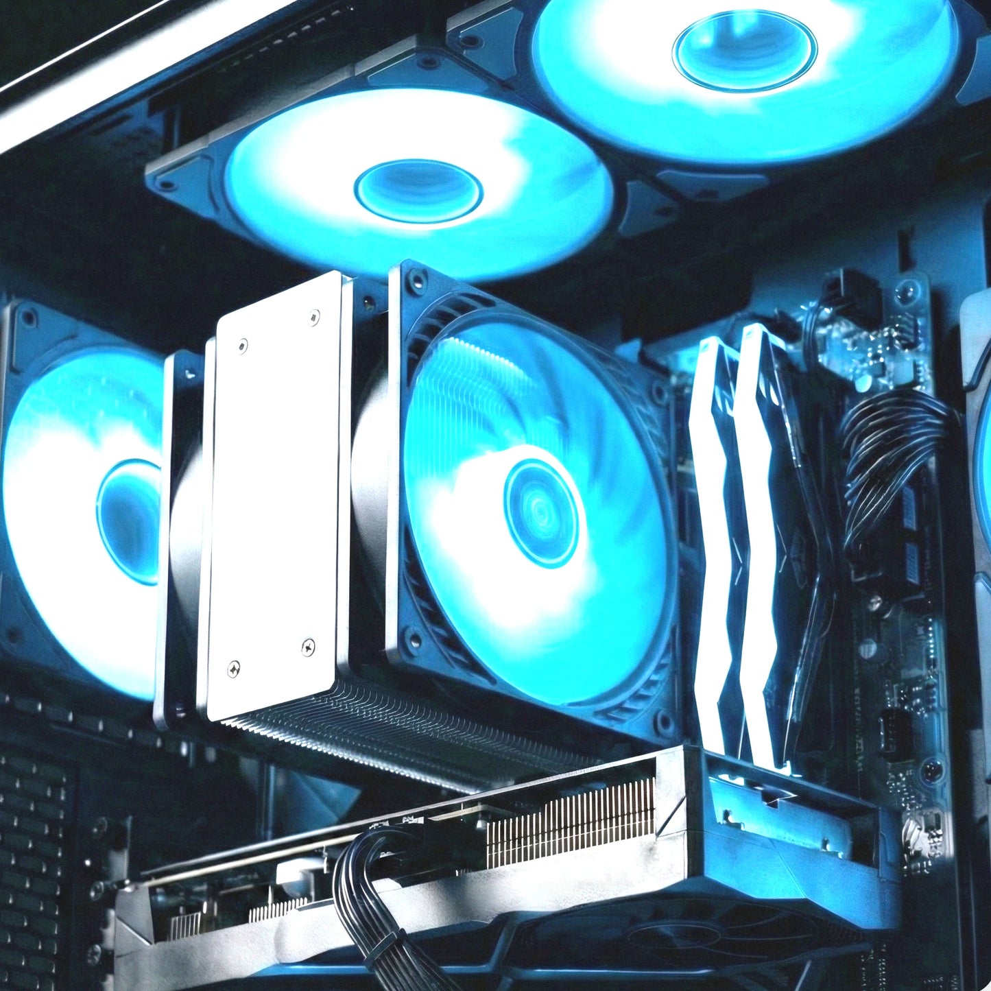 Pro High End Gaming PC | Nvidia RTX 5070 | AMD Ryzen 7 5700X | 32GB RAM | 1TB NVMe SSD | Win 11 Pro | WiFi 6E